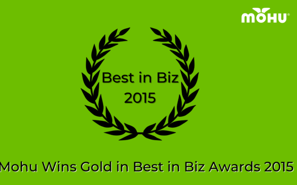 Mohu Wins Gold in Best in Biz Awards 2015