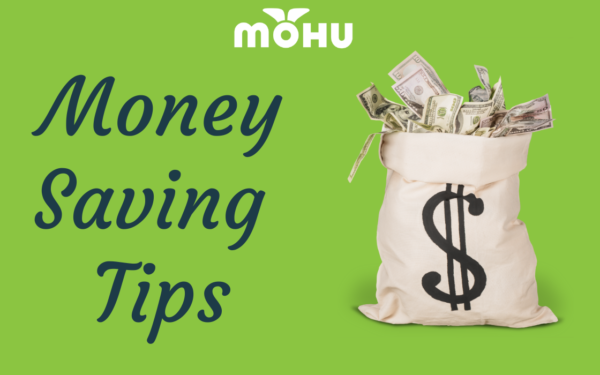 Mohu has Money saving tips for 2025, graphic image for blog post